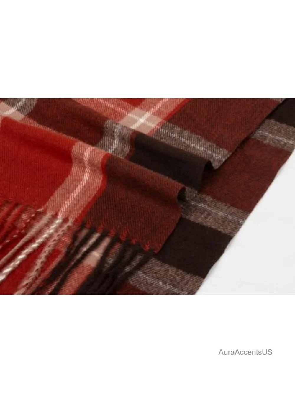 Soft Tartan Plaid Scarf Shawl Wrap Winter Warm Acrylic Cashmere Blend